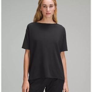 Lululemon Back in Action Short-Sleeve Shirt - Size 10